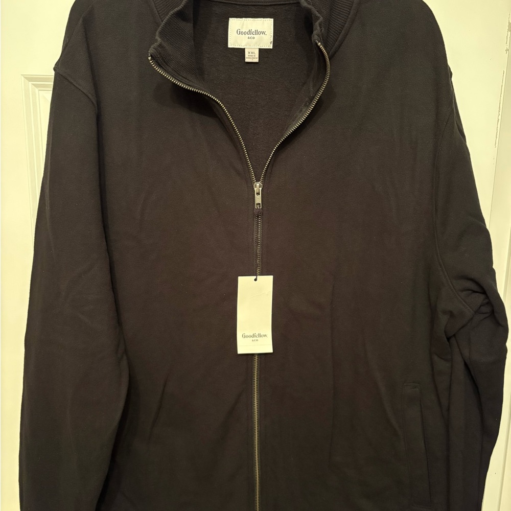 Goodfellow & Co men’s zip up jacket-black